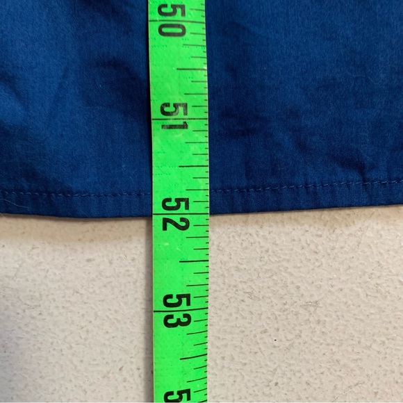 Madewell The Melody Scoopback Smocked Midi Dress in Blue Moon Size Medium NWT - Picture 17 of 17